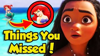 12 Disney Easter Eggs You MISSED In Moana!