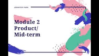 Module 2 Product & Midterm