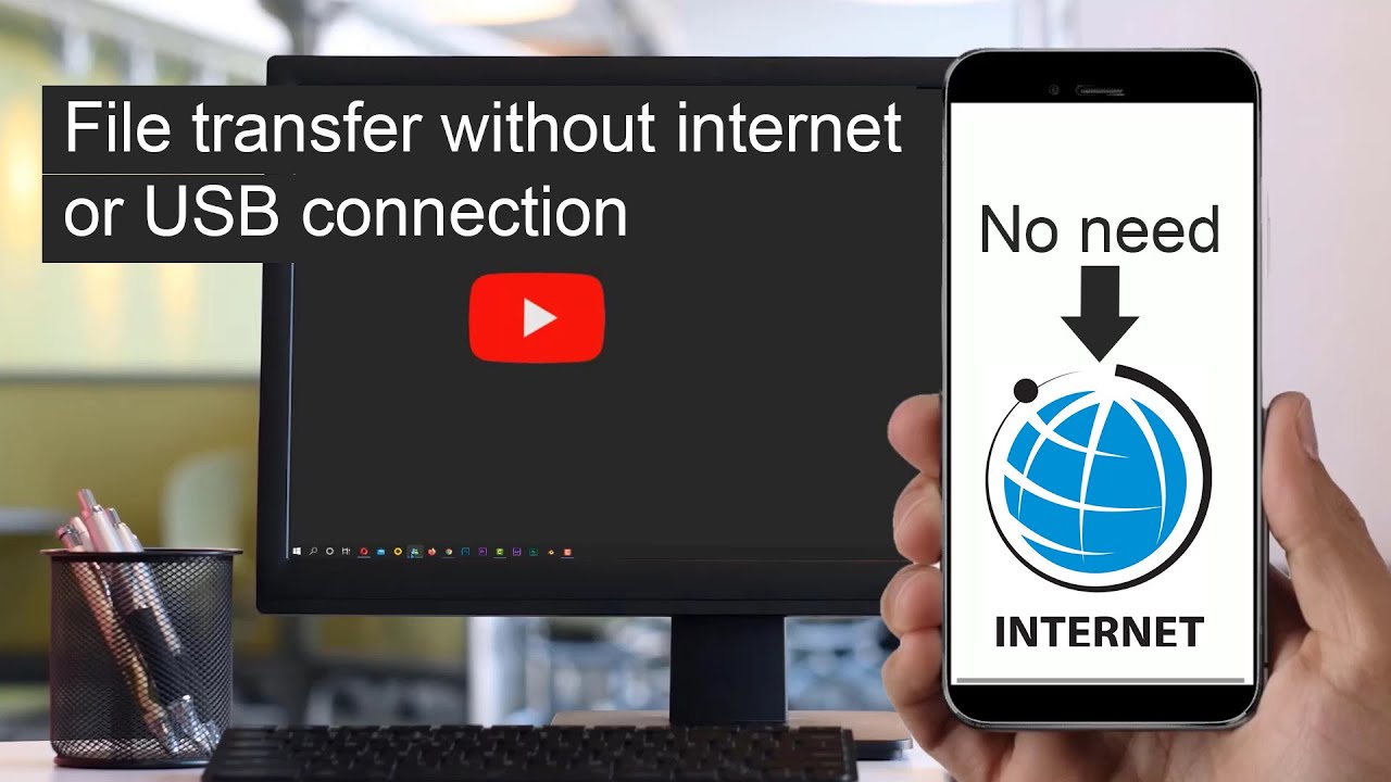 File Transfer - File Sharing Without Internet Or USB | Android To PC ...