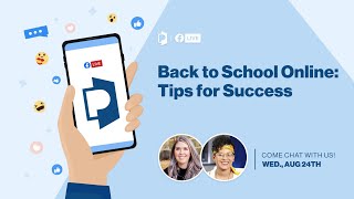 Penn Foster FB Live Rebroadcast: Back to School Online - Tips for Success