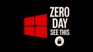 If You Run Windows, You Need to See This Zero Day NOW