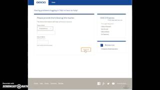 Geico Auto Insurance Login | www.geico.com