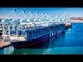 Port of Los Angeles: Arrival of CMA CGM Benjamin Franklin