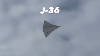 J-36 3d printable RC jet. Files available!