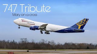 Boeing 747 tribute | Mary on a cross