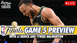 NBA Finals Live Stream w/ JJ Redick and Tyrese Haliburton | Game 5 Preview | Warriors vs. Celtics
