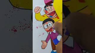 How to draw holi festival drawing easy for kids #shorts #youtubeshorts