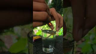 How to make a water candle|എങ്ങനെ വെള്ളത്തിൽ കത്തുന്ന തിരി ഉണ്ടാകാം #shorts #shortvideo