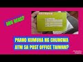 PAANO KUMUHA SA POST OFFICE NG TAIWAN NG  ATM VISA CARD 🤗😋