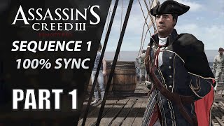 Assassin's Creed 3: Remastered | 100% Sync Walkthrough | Sequence 1 | CenterStrain01