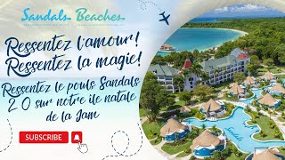 Ressentez l’amour! Ressentez la magie! Ressentez le pouls Sandals 2 0 sur notre île natale de la Jam