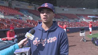 Former Rocky Mountain standout Gabriel Hughes begins career with Spokane Indians