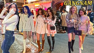 [4K] 토요일 밤에 압구정동 로데오는 역시 멋지네요 😉😉😉Apgujeong-dong rodeo on Saturday night is awesome as expected 😉😉😉