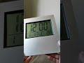 how to change time on digital wall clock