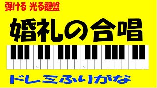 婚礼の合唱 ドレミ鍵盤つき