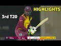 West Indies Vs Australia 3rd T20 Highlights | WI vs AUS 3rd T20 2021 Highlights