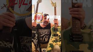 Pantera VS Slayer #shortvideo #guitar #pantera #metal #shorts