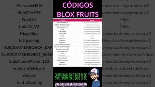 CÓDIGOS BLOX FRUITS