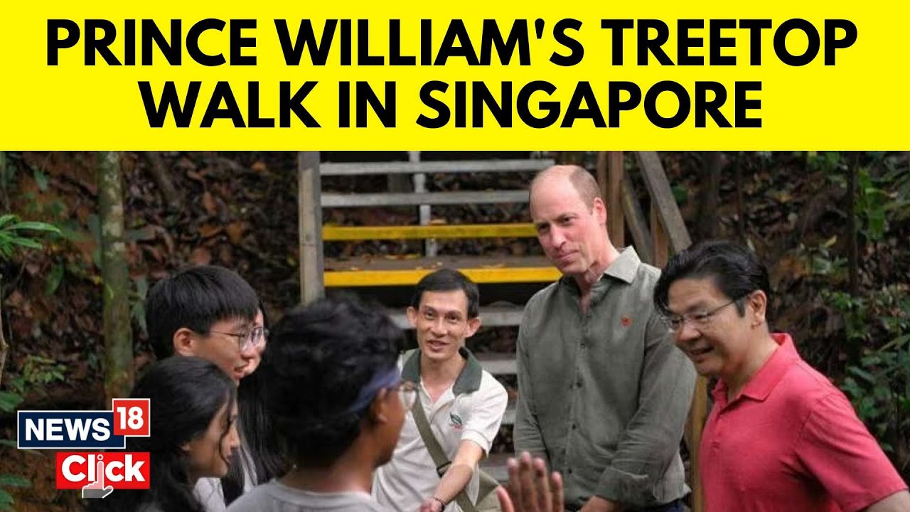 Prince William In Singapore 2023 | Prince William On A 4-Day Singapore ...