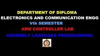 ARM ASSEMBLY LANGUAGE PROGRAMMING MULTIPLE REGISTER TRANSFER