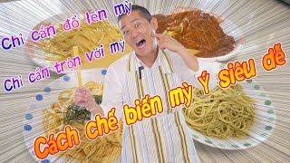 Lesson.3 パスタソース編　Món ăn đơn giản của Nhật ～ Phần nước sốt mỳ Ý