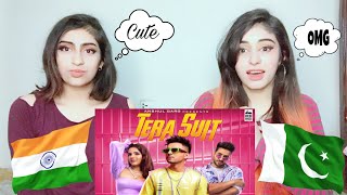 Tera Suit Bara Tight - Tony Kakkar , Aly Goni & Jasmine Bhasin Reaction by Sun Shine Girls