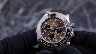 Rolex Cosmograph Daytona Everose 116515LN Choco Dial Unboxing \u0026 Presentation