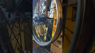 #norton #motorcycle #rider #restoration #wheel #vintage #old #rebuild #diy #video