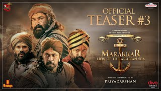 Marakkar - Official Hindi Teaser #3 | Mohanlal | Suniel Shetty | Arjun | Prabhu | Priyadarshan