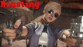 Mortal Kombat 11 : Cassie Cage Roasting Kombatants Intro Dialogues