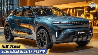 2026 Dacia Bigster Hybrid αποκάλυψε - ένας παίκτης -changer σε προσιτά υβριδικά SUV!