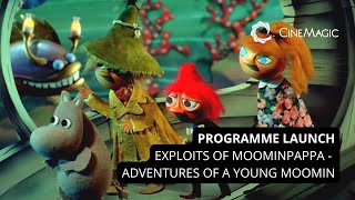 THE EXPLOITS OF MOOMINPAPA - ADVENTURES OF A YOUNG MOOMIN trailer | Cinemagic Film Festival 2022