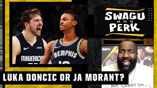Luka or Ja Morant: Which star will replace LeBron as the future face of the NBA? | Swagu & Perk