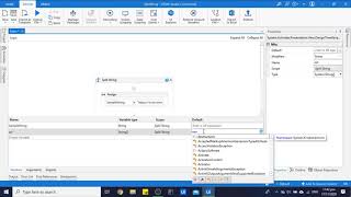UiPath - RPA - Split String