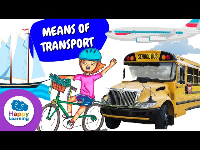 Means Of Transport General Visual Co English Esl Video Lessons