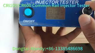 CRI100/CR600 Common Rail Injector Tester