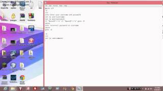 batch tutorial #3 a basic login logout feature