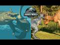 Dracorex and Liopleurodon Showcase (New Free Species) | Jurassic World Evolution 3