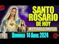 🌹 SANTO ROSARIO DE HOY DOMINGO 14 DE ABRIL 2024 🌹 MISTERIOS GLORIOSOS 🌹 ROSARIO MI ORACION DIARIA