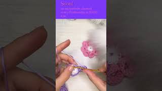 Beautiful Crochet Flower – Easy \u0026 Quick Tutorial! زهرة كروشيه جميلة – درس سريع وسهل!