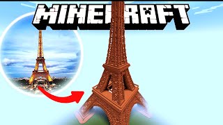 The Eiffel Tower - A Minecraft Timelapse