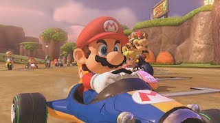 Mario Kart 8 Deluxe - 150cc Leaf Cup Grand Prix (Mario Gameplay)