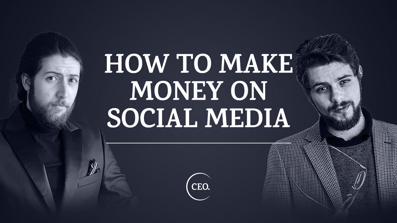 How To Make Money On Social Media - YouTube