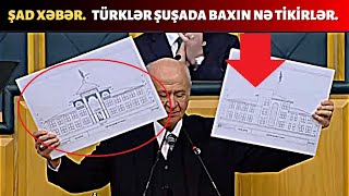 ŞAD XƏBƏR. Türkiyə Şuşada möhtəşəm məktəb tikməyə başladı.