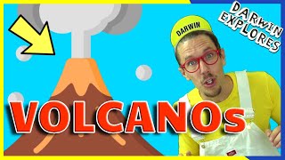 Kids Volcano Video - Toddlers Volcano Learning with Darwin Explores