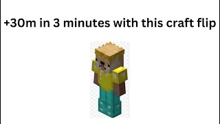 making +30m in 3 minutes from this craft flip (hypixel skyblock)