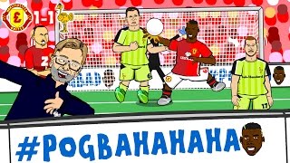 #POGBA-HA-HA-HA! Man Utd vs Liverpool 1-1 (Pogba Handball, Milner Penalty, Zlatan header GOALS)