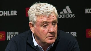 Man Utd 4-1 Newcastle - Steve Bruce FULL Post Match Press Conference - Premier League