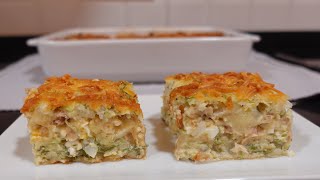 Tuna and Zucchini Pudding | Flory's Kitchen