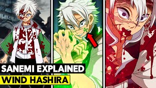 THE WORST HASHIRA! Sanemi Shinazugawa Backstory and Powers! - Demon Slayer: Kimetsu no Yaiba